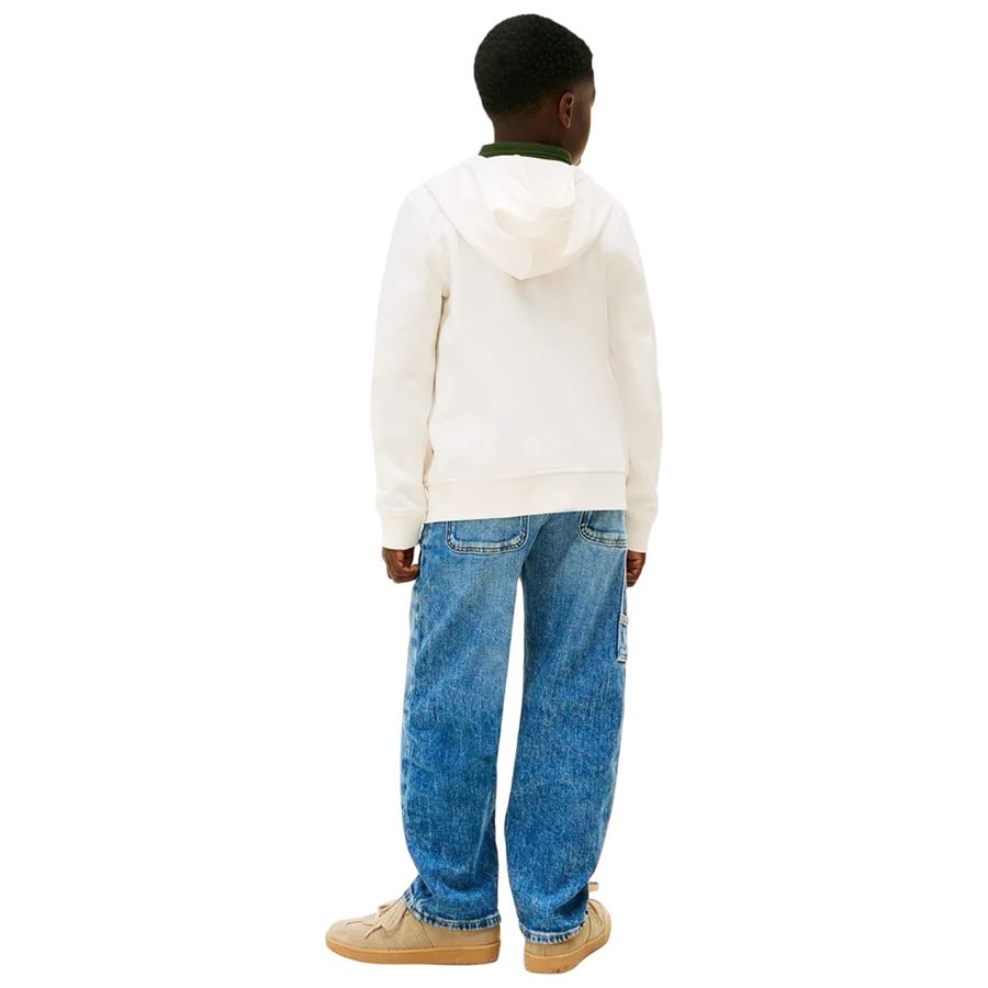 Felpa con cappuccio e zip intera da bambino Tommy Hilfiger | THKB0KB10362YBHX